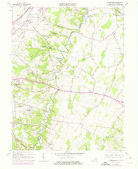 Stephenson Virginia Historical topographic map, 1:24000 scale, 7.5 X 7.5 Minute, Year 1966