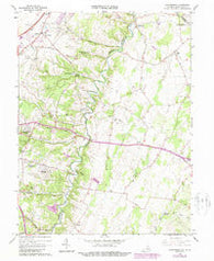 Stephenson Virginia Historical topographic map, 1:24000 scale, 7.5 X 7.5 Minute, Year 1966