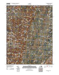 Stephenson Virginia Historical topographic map, 1:24000 scale, 7.5 X 7.5 Minute, Year 2011