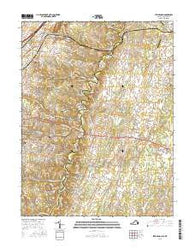 Stephenson Virginia Current topographic map, 1:24000 scale, 7.5 X 7.5 Minute, Year 2016