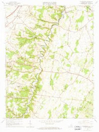 Stephenson Virginia Historical topographic map, 1:24000 scale, 7.5 X 7.5 Minute, Year 1966