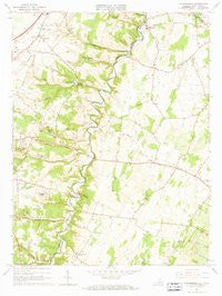 Stephenson Virginia Historical topographic map, 1:24000 scale, 7.5 X 7.5 Minute, Year 1966