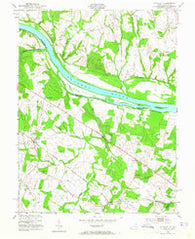 Sterling Virginia Historical topographic map, 1:24000 scale, 7.5 X 7.5 Minute, Year 1952