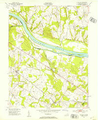 Sterling Virginia Historical topographic map, 1:24000 scale, 7.5 X 7.5 Minute, Year 1952