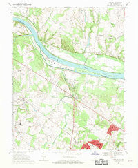 Sterling Virginia Historical topographic map, 1:24000 scale, 7.5 X 7.5 Minute, Year 1968