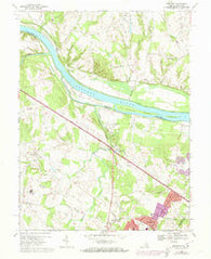 Sterling Virginia Historical topographic map, 1:24000 scale, 7.5 X 7.5 Minute, Year 1968