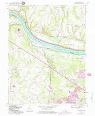 Sterling Virginia Historical topographic map, 1:24000 scale, 7.5 X 7.5 Minute, Year 1968