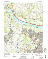Sterling Virginia Historical topographic map, 1:24000 scale, 7.5 X 7.5 Minute, Year 1994