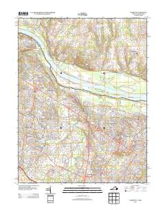 Sterling Virginia Historical topographic map, 1:24000 scale, 7.5 X 7.5 Minute, Year 2013