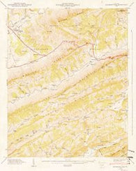 Stickleyville Virginia Historical topographic map, 1:24000 scale, 7.5 X 7.5 Minute, Year 1948