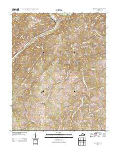 Stonewall Virginia Historical topographic map, 1:24000 scale, 7.5 X 7.5 Minute, Year 2013