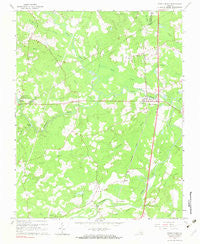 Stony Creek Virginia Historical topographic map, 1:24000 scale, 7.5 X 7.5 Minute, Year 1967