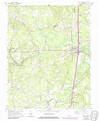 Stony Creek Virginia Historical topographic map, 1:24000 scale, 7.5 X 7.5 Minute, Year 1967