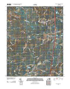 Stony Creek Virginia Historical topographic map, 1:24000 scale, 7.5 X 7.5 Minute, Year 2010