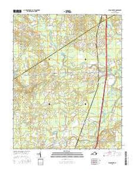 Stony Creek Virginia Current topographic map, 1:24000 scale, 7.5 X 7.5 Minute, Year 2016