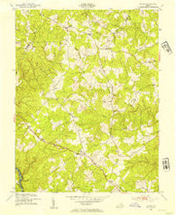 Storck Virginia Historical topographic map, 1:24000 scale, 7.5 X 7.5 Minute, Year 1953