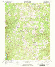 Storck Virginia Historical topographic map, 1:24000 scale, 7.5 X 7.5 Minute, Year 1966