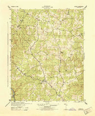 Storck Virginia Historical topographic map, 1:31680 scale, 7.5 X 7.5 Minute, Year 1944