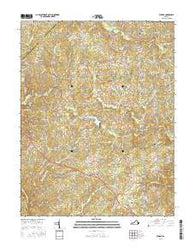 Storck Virginia Current topographic map, 1:24000 scale, 7.5 X 7.5 Minute, Year 2016
