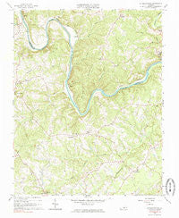 Straightstone Virginia Historical topographic map, 1:24000 scale, 7.5 X 7.5 Minute, Year 1966