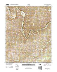 Straightstone Virginia Historical topographic map, 1:24000 scale, 7.5 X 7.5 Minute, Year 2013