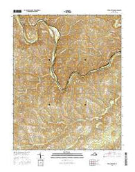Straightstone Virginia Current topographic map, 1:24000 scale, 7.5 X 7.5 Minute, Year 2016