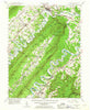 Strasburg Virginia Historical topographic map, 1:62500 scale, 15 X 15 Minute, Year 1947