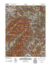 Strasburg Virginia Historical topographic map, 1:24000 scale, 7.5 X 7.5 Minute, Year 2011
