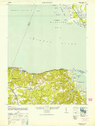 Stratford Virginia Historical topographic map, 1:24000 scale, 7.5 X 7.5 Minute, Year 1952