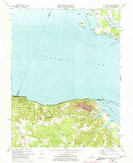 Stratford Hall Virginia Historical topographic map, 1:24000 scale, 7.5 X 7.5 Minute, Year 1968