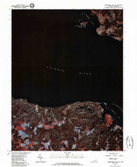 Stratford Hall Virginia Historical topographic map, 1:24000 scale, 7.5 X 7.5 Minute, Year 1981