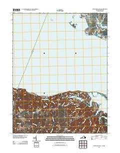 Stratford Hall Virginia Historical topographic map, 1:24000 scale, 7.5 X 7.5 Minute, Year 2011