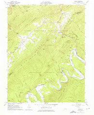 Strom Virginia Historical topographic map, 1:24000 scale, 7.5 X 7.5 Minute, Year 1962