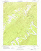 Strom Virginia Historical topographic map, 1:24000 scale, 7.5 X 7.5 Minute, Year 1962