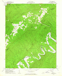 Strom Virginia Historical topographic map, 1:24000 scale, 7.5 X 7.5 Minute, Year 1962