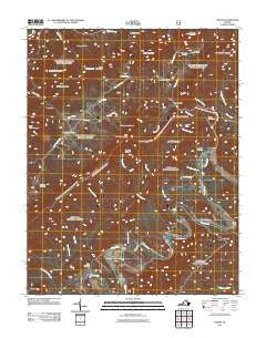 Strom Virginia Historical topographic map, 1:24000 scale, 7.5 X 7.5 Minute, Year 2011