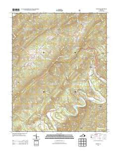 Strom Virginia Historical topographic map, 1:24000 scale, 7.5 X 7.5 Minute, Year 2013