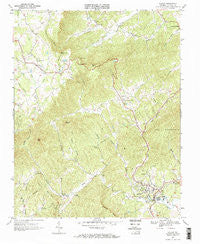 Stuart Virginia Historical topographic map, 1:24000 scale, 7.5 X 7.5 Minute, Year 1967