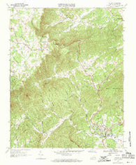 Stuart Virginia Historical topographic map, 1:24000 scale, 7.5 X 7.5 Minute, Year 1967