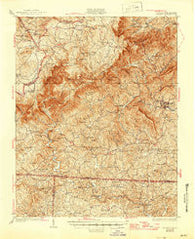 Stuart Virginia Historical topographic map, 1:62500 scale, 15 X 15 Minute, Year 1931
