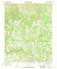 Stuart SE Virginia Historical topographic map, 1:24000 scale, 7.5 X 7.5 Minute, Year 1968