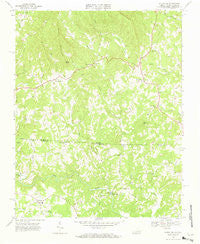 Stuart SE Virginia Historical topographic map, 1:24000 scale, 7.5 X 7.5 Minute, Year 1968