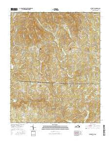 Stuart SE Virginia Current topographic map, 1:24000 scale, 7.5 X 7.5 Minute, Year 2016