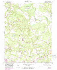 Studley Virginia Historical topographic map, 1:24000 scale, 7.5 X 7.5 Minute, Year 1964