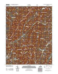 Sugarloaf Mountain Virginia Historical topographic map, 1:24000 scale, 7.5 X 7.5 Minute, Year 2011