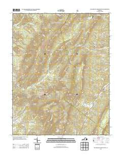 Sugarloaf Mountain Virginia Historical topographic map, 1:24000 scale, 7.5 X 7.5 Minute, Year 2013
