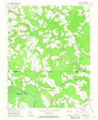 Sunbeam Virginia Historical topographic map, 1:24000 scale, 7.5 X 7.5 Minute, Year 1966