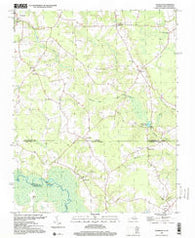 Sunbeam Virginia Historical topographic map, 1:24000 scale, 7.5 X 7.5 Minute, Year 1997