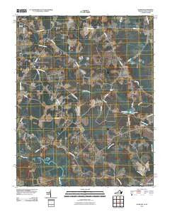 Sunbeam Virginia Historical topographic map, 1:24000 scale, 7.5 X 7.5 Minute, Year 2010