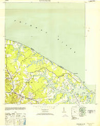 Sunnybank Virginia Historical topographic map, 1:24000 scale, 7.5 X 7.5 Minute, Year 1953